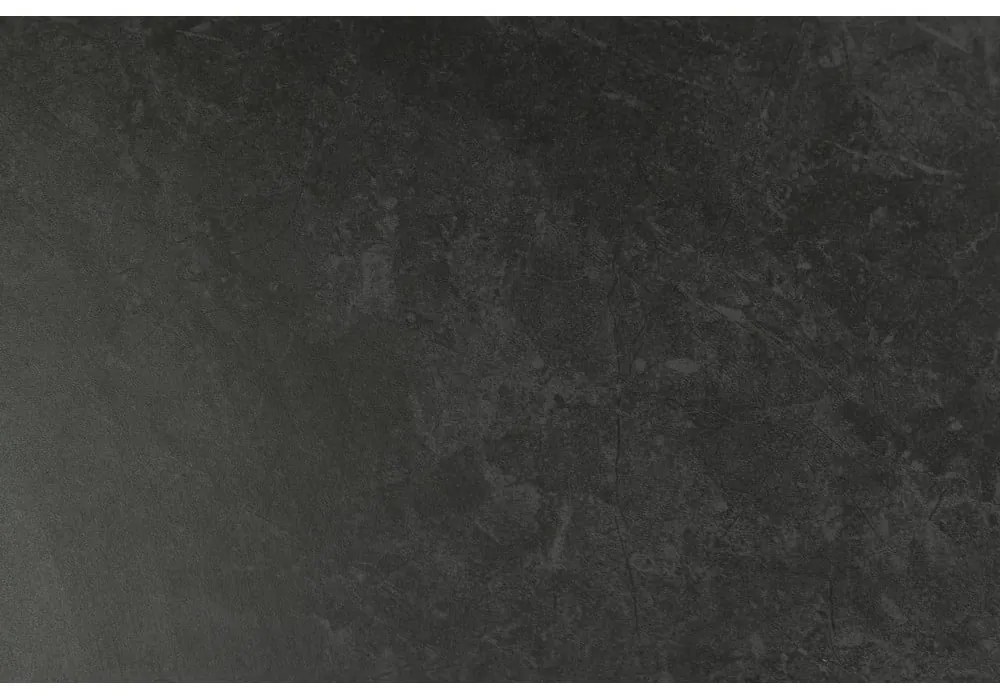 Черна масичка за кафе с керамичен плот 60x120 cm Caracas – Actona