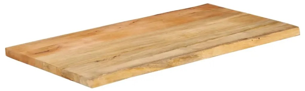 370718 vidaXL Плот за маса, 100x60x2,5 см, жив ръб, масивно дърво манго