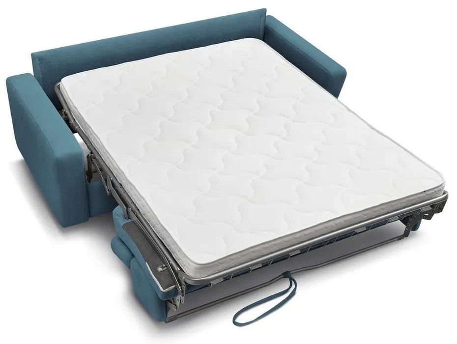 Син разтегателен диван 215 cm Monaco – Bobochic Paris