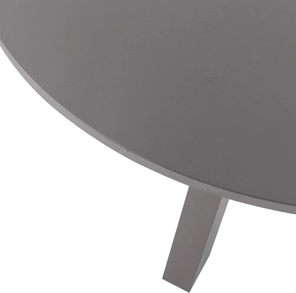 Кръгла трапезна маса от масивен дъб ø 129 cm Rhonda – WOOOD