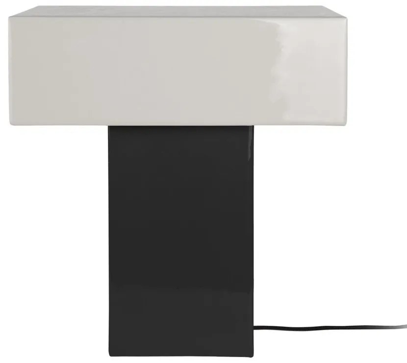 Черна настолна лампа (височина 35 cm) Grato Recto – Leitmotiv