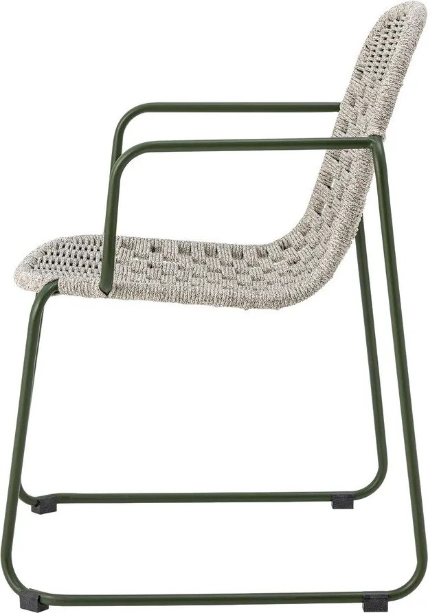 Сив градински стол метален Calana – Bloomingville