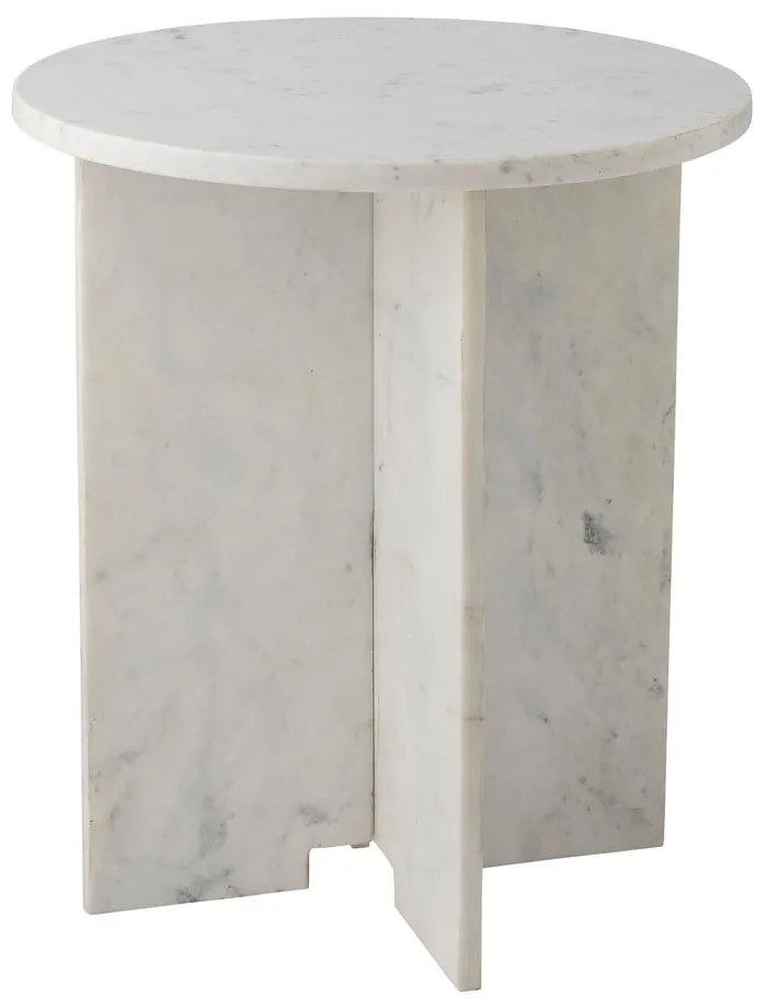 Мраморна кръгла странична масичка ø 46 cm Jasmia – Bloomingville