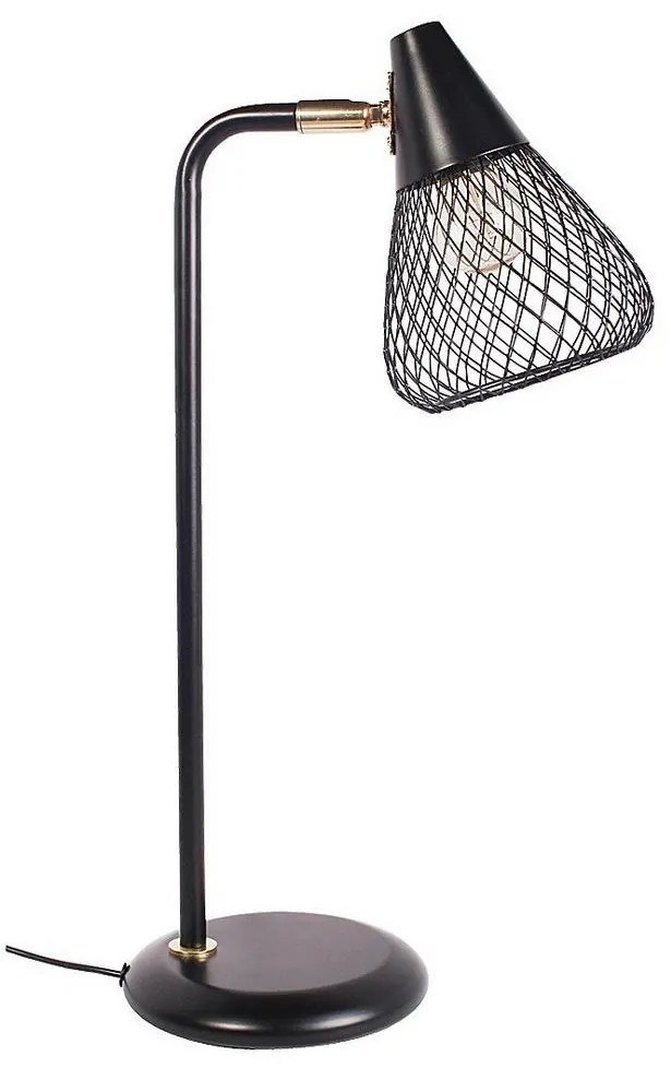 Rabalux 3181 - Настолна лампа FANNY 1xE14/25W/230V черна
