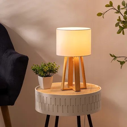 Нощна лампа atmosphera Molu, 35 cm - Сив