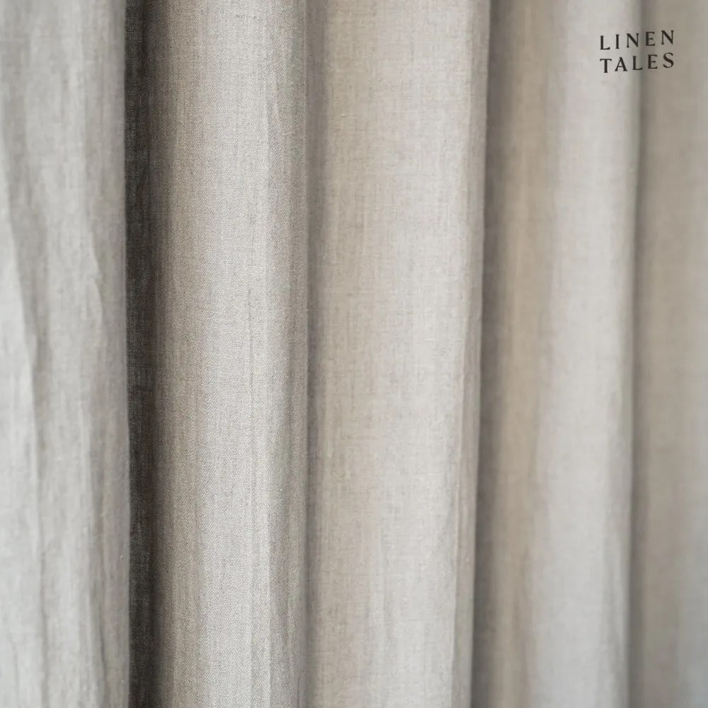 Бежова завеса 140x170 cm Night Time - Linen Tales