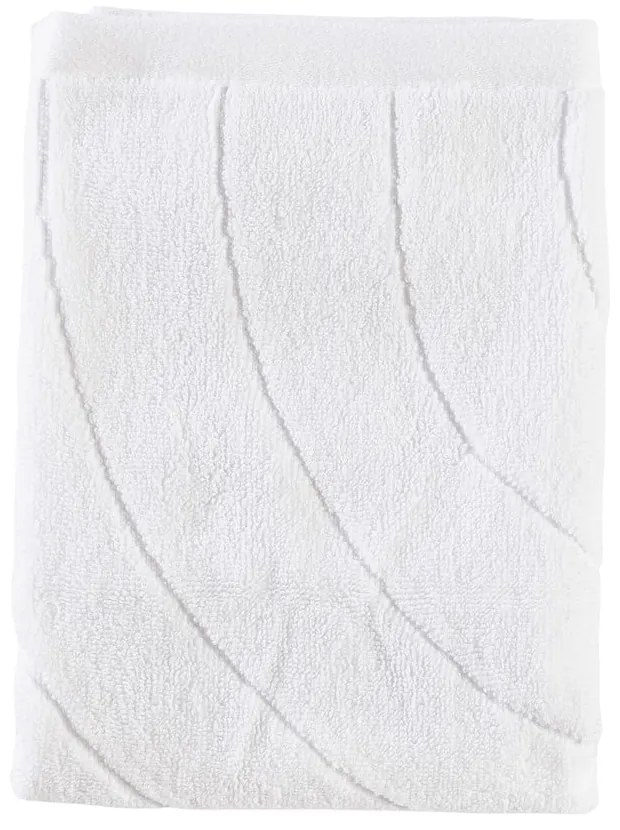 Бяла памучна кърпа от тери 50x70 cm Time – Zone