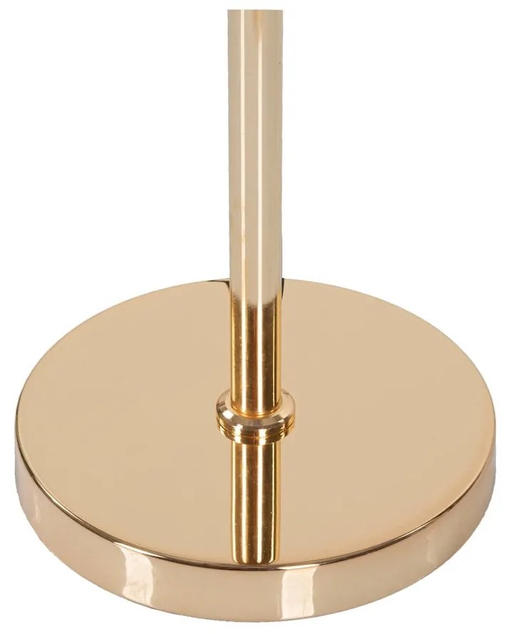 Сиво-златиста подова лампа (височина 160 cm) Palm – Mauro Ferretti