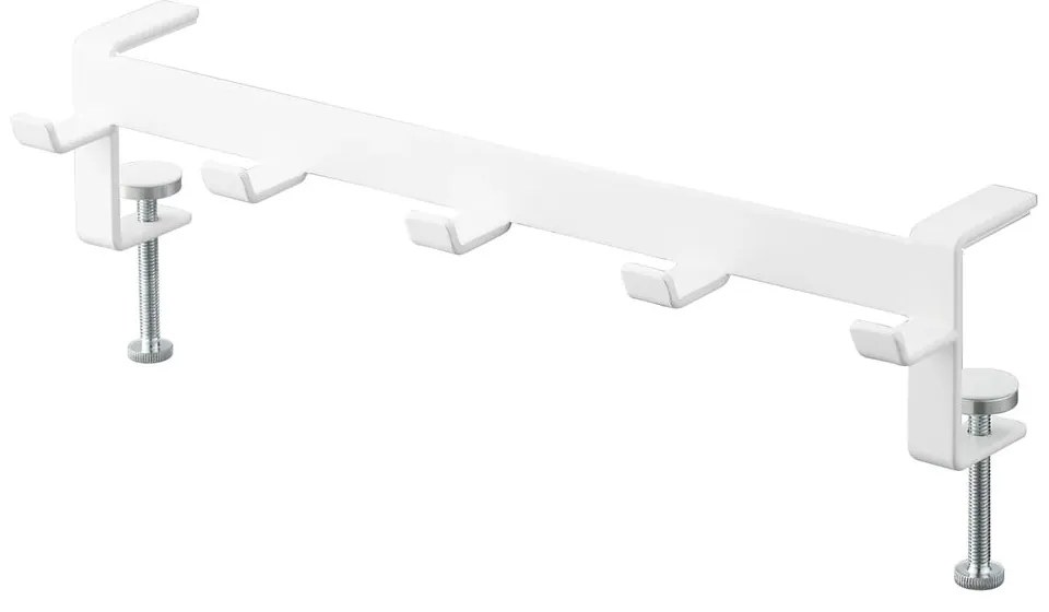 Регулируема стоманена кука в матово бял цвят Tower – YAMAZAKI