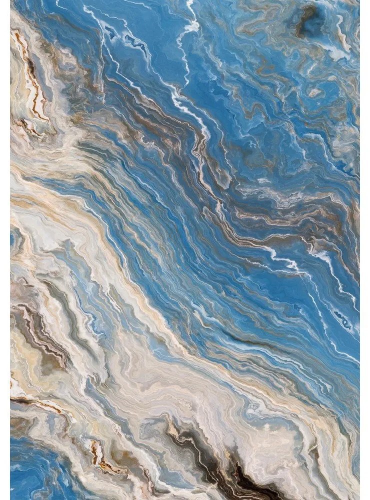 Сини килими за баня в комплект от 2 бр. 60x100 cm – Foutastic