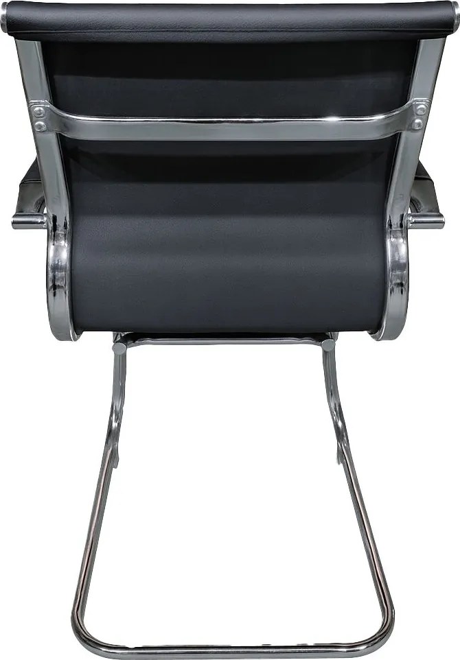 Рецепционен стол Cygon-Черен