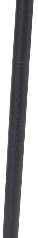 Подова лампа черна с LED 5-степенна димируема по Келвин - Botot