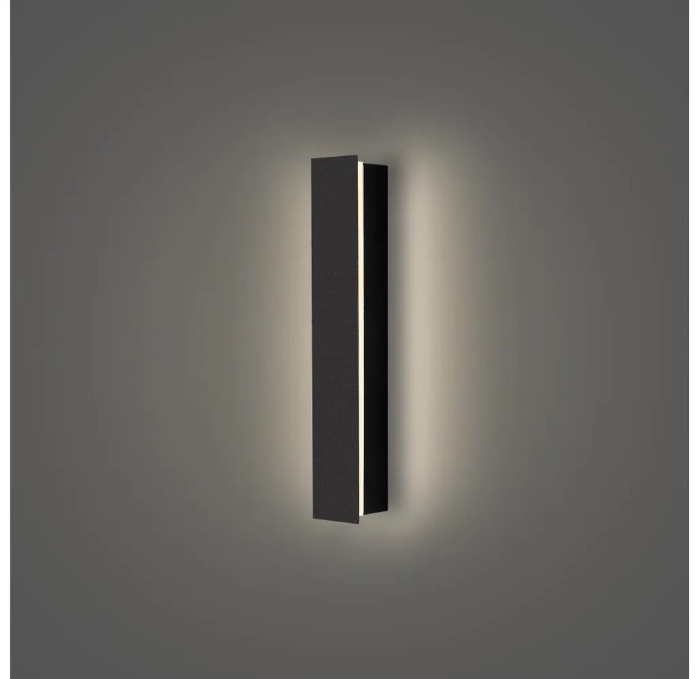 Brilagi - LED външно стенно осветително тяло LINEAR LED/8W/230V 4000K IP65 черно
