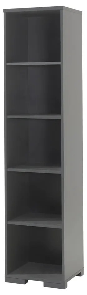 Тъмносива детска библиотека 46x195 cm London – Vipack