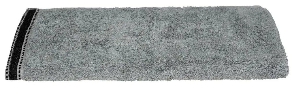 Кърпа за ръце atmosphera Joia, 50x90 cm, Памук - Тъмносив