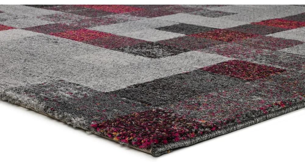 Червено-сив килим 200x290 cm Fusion - Universal