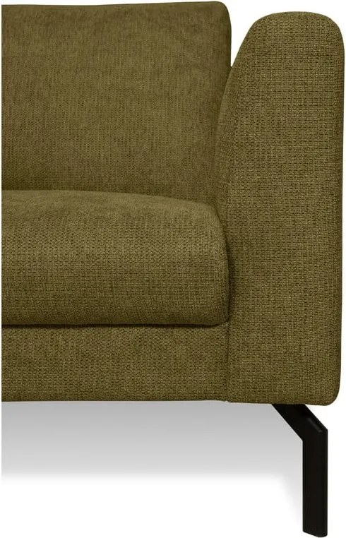 Ъглов диван в цвят горчица (ляв ъгъл) Gomero – Scandic