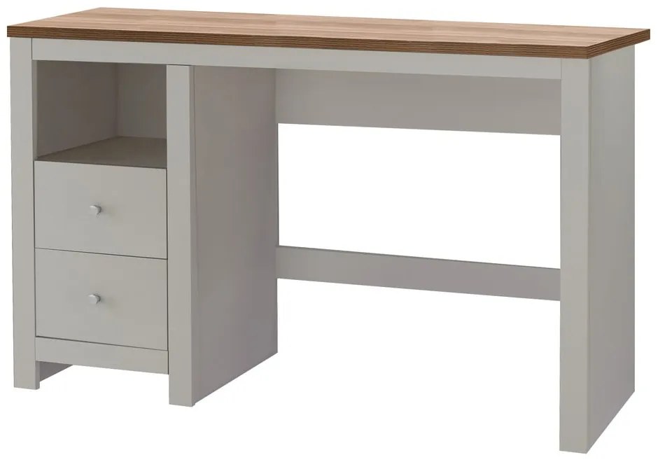 Работна маса с дъбов плот 50x120 cm Emerald – Støraa