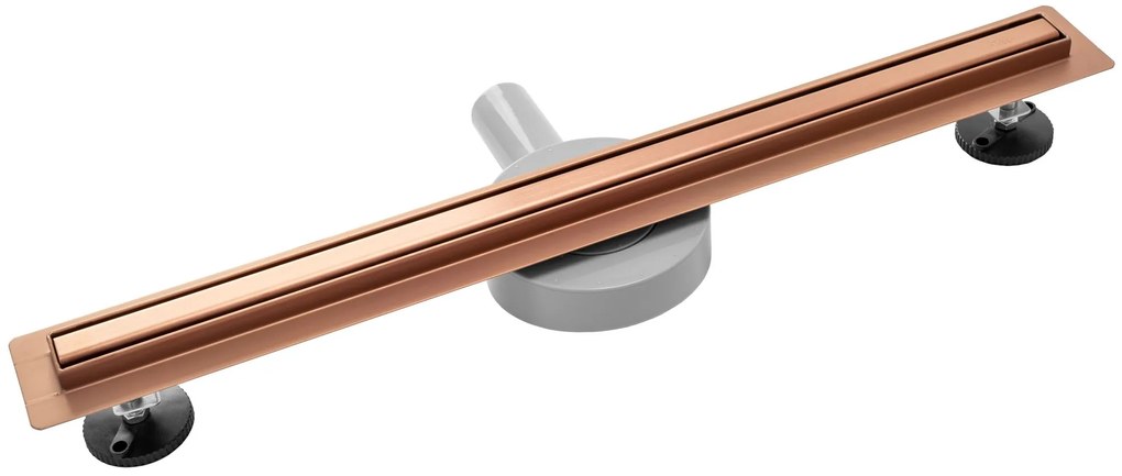 Линеен сифон Rea NEO Slim Pro brushed copper 80