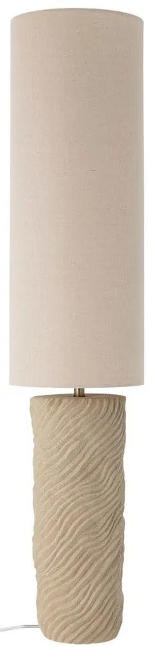 Подова лампа с текстилен абажур в естествен цвят (височина 110 cm) Payah – Bloomingville