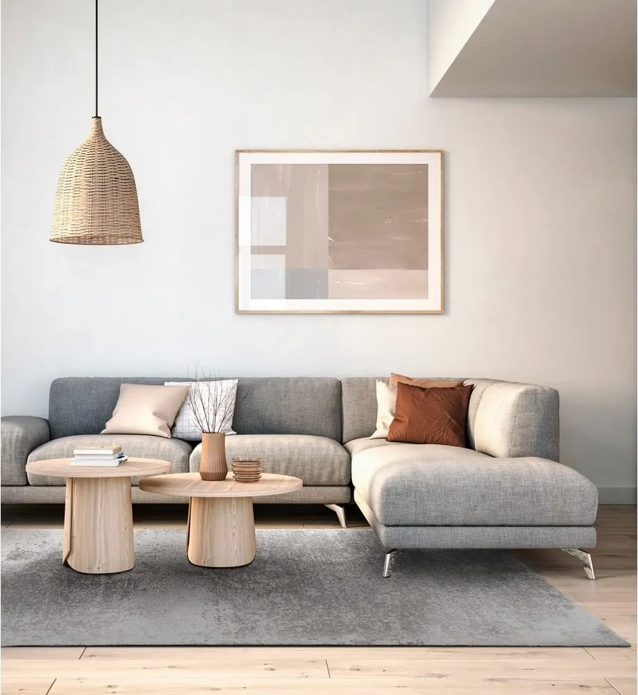 Сив вълнен килим 200x300 cm Tizo - Agnella