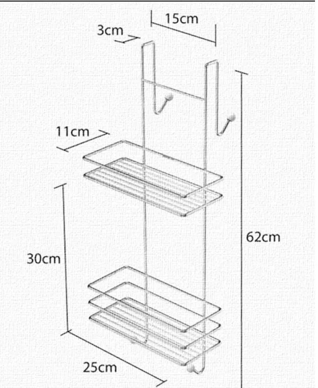 закачалка TEKNO TEL LM-065 2 нива хром