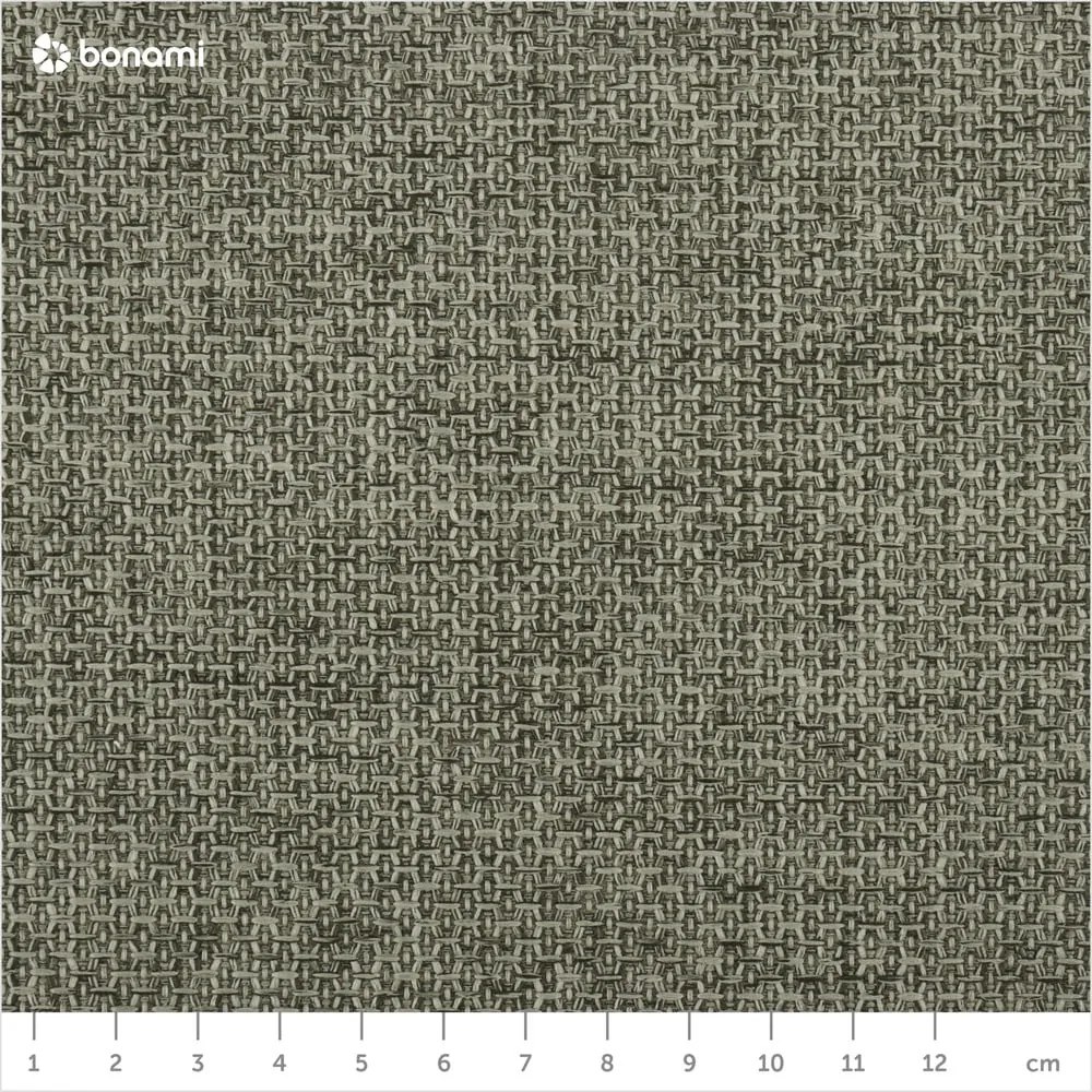 Зелено двойно легло 140x200 cm тапицирано с място за съхранение с включена подматрачна рамка Lotte – Meise Möbel