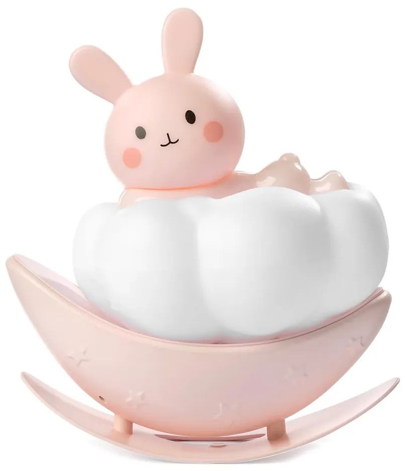 ONLI - LED Презареждаема детска нощна лампа NUVOLINA LED/2,5W/5V зайче/розово