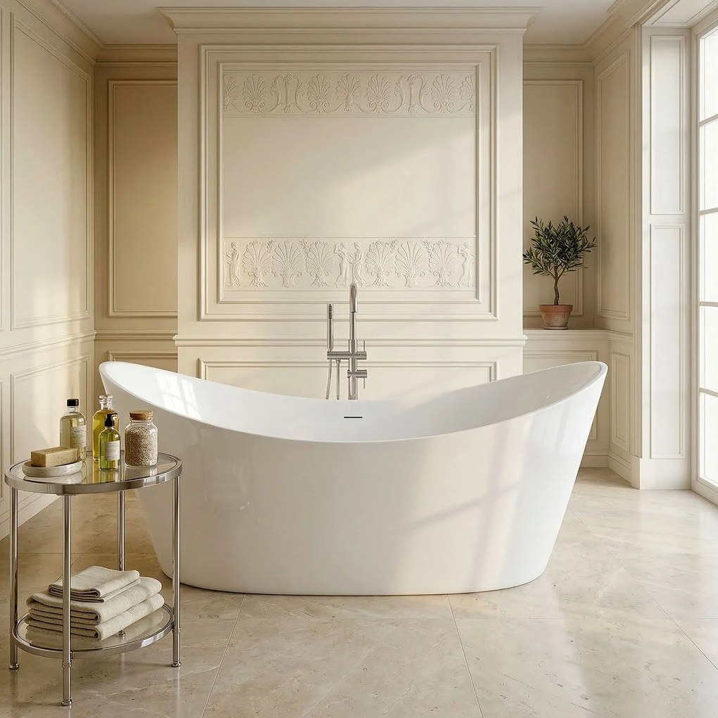 Свободностояща акрилна Вана  Rea Ferrano 180