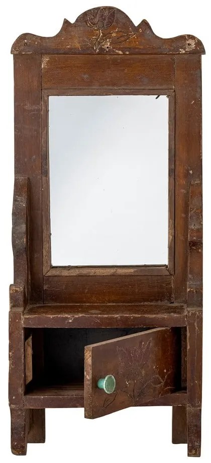 Стенно огледало от масивно дърво 17,5x43 cm Sehar – Bloomingville