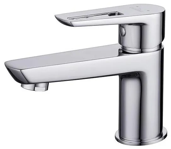 Cersanit S951-045 - Кран за мивка MILLE 13,4 см лъскав хром + сифон
