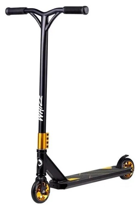 Lionelo - Детски скутер WHIZZ черен