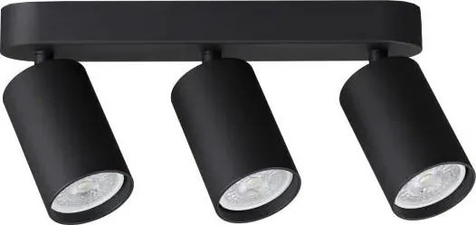Ideal Lux - LED точково осветително тяло DYNAMITE 3xGU10/7W/230V CRI 90 черно