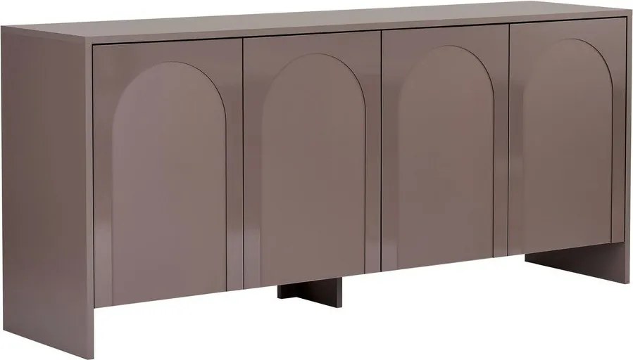 Кафяво-сив скрин 180x80x45 cm Arlen – Kalune Design