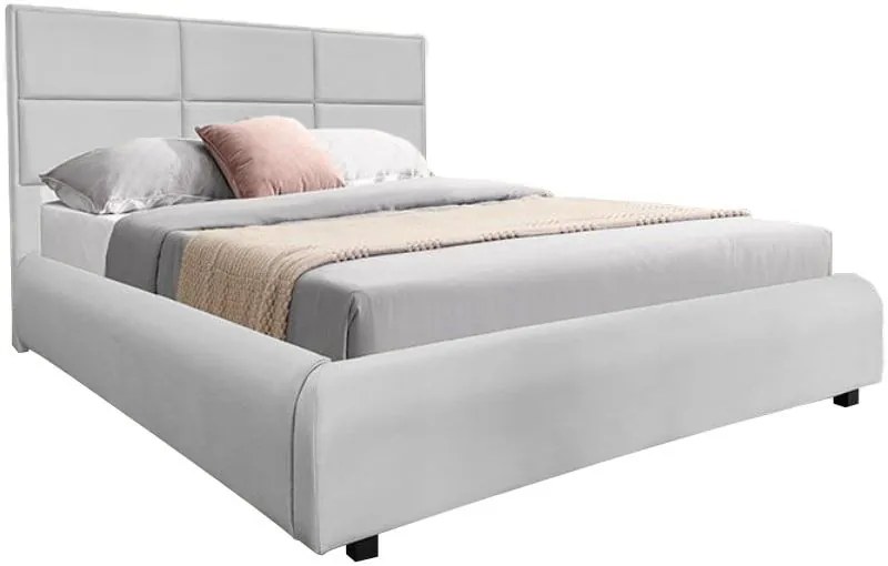 Тапицирано легло Karen-Светло сиво