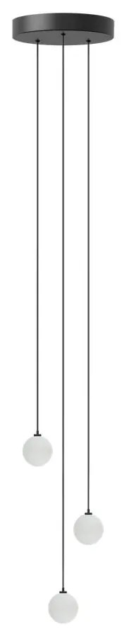 Черно висящо осветително тяло Rosette mini - UMAGE