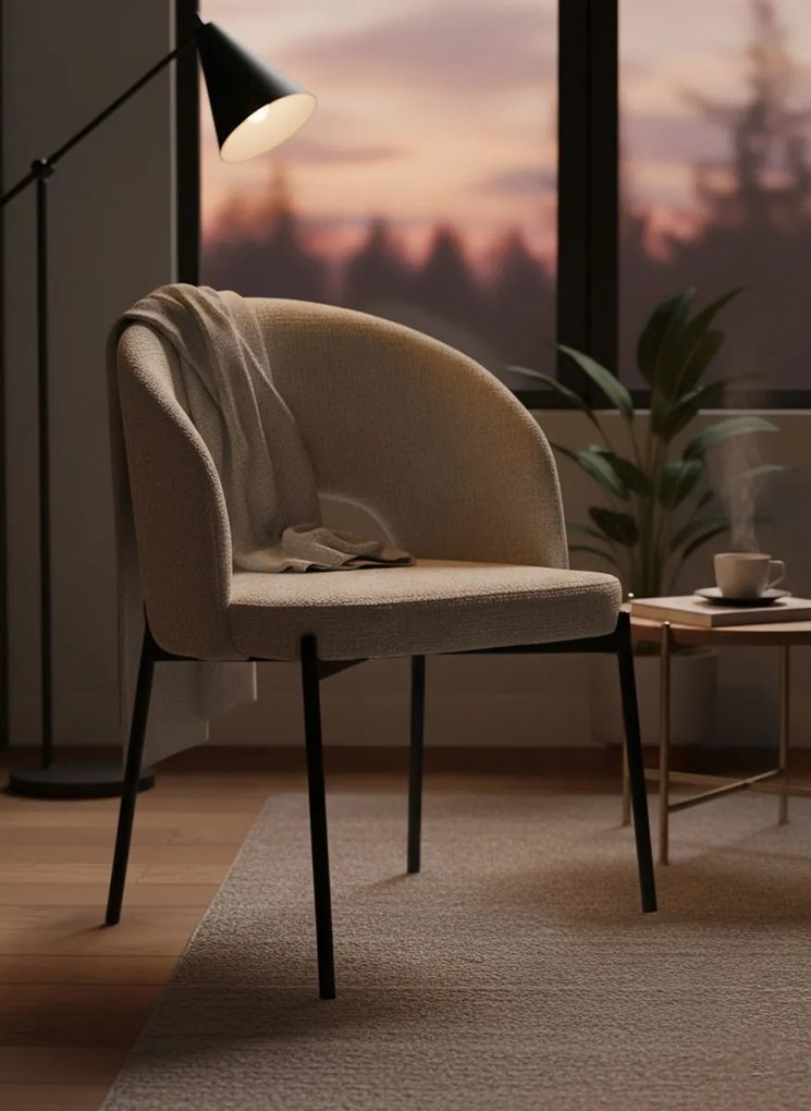 Кухненски стол Mona-гнила ябълка (2) парчета