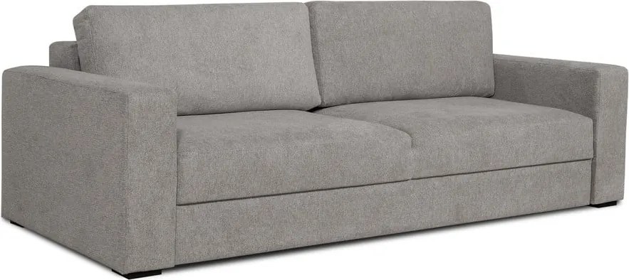 Сив разтегателен диван 238 см Resmo - Scandic