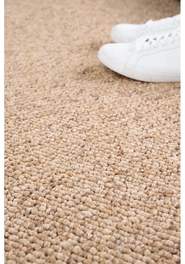 Кафяв килим 80x150 cm Petra Liso – Universal