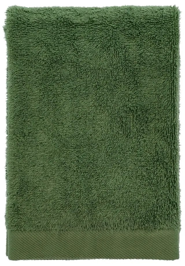Зелена кърпа от органичен памук 50x100 cm Comfort Organic - Södahl