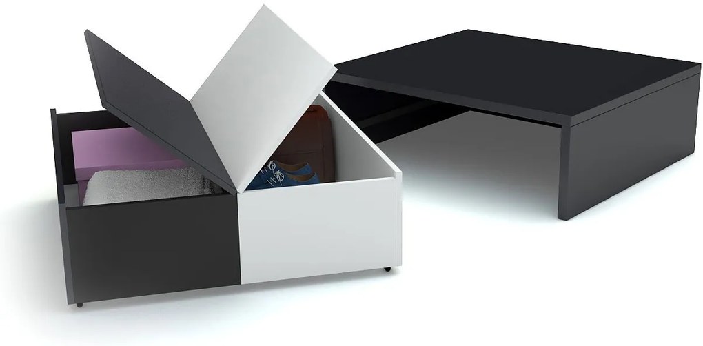 Гардероб Young 2-врата with Maca-White - Black