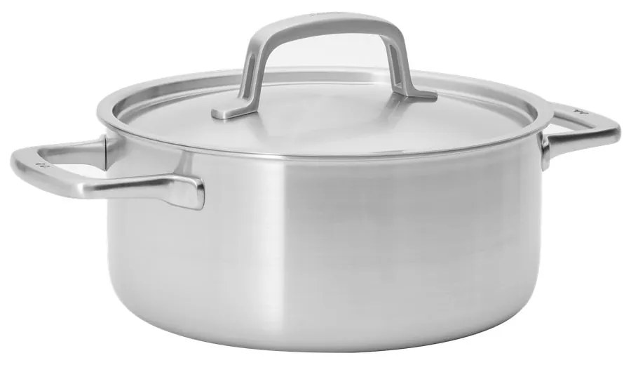 Тенджера от неръждаема стомана с капак подходяща за индукционен котлон 4 l Lucca 3.0 – FABINI