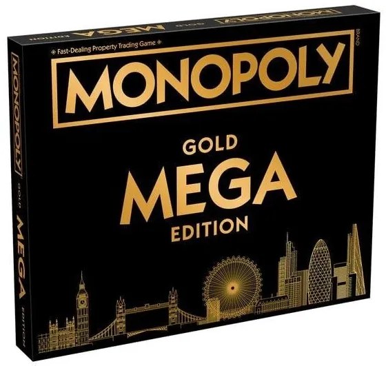 Настолна игра, Winning Moves, Монополи, Мега Gold издание