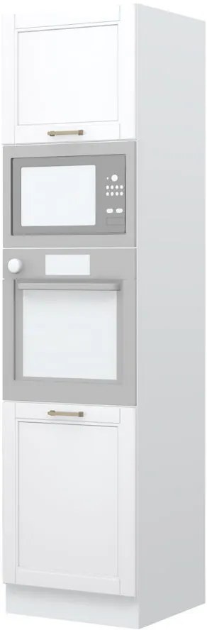 Подов шкаф за фурна Висок Tahoma K23-60-2MB-White - White matte