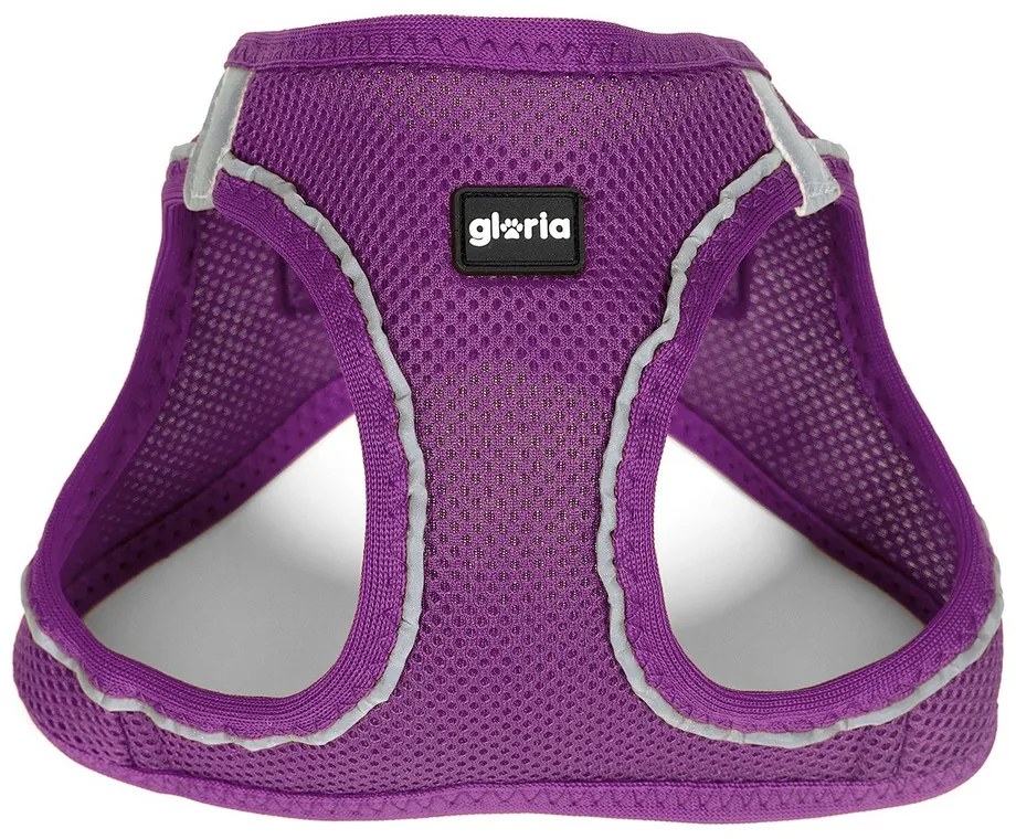 Каишка за Куче Gloria Air Mesh Trek Star, Лилав, 33,4-35 cm