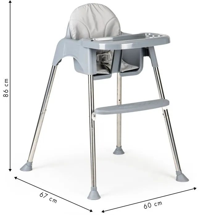 Столче за хранене 2в1