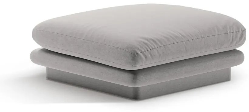 Светлосива табуретка Torino – Micadoni Home