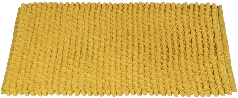 Жълт текстилен килим за баня 50x80 cm Solivo – Wenko