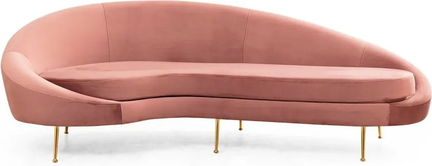 Светлорозов диван 255 cm Eses – Artie