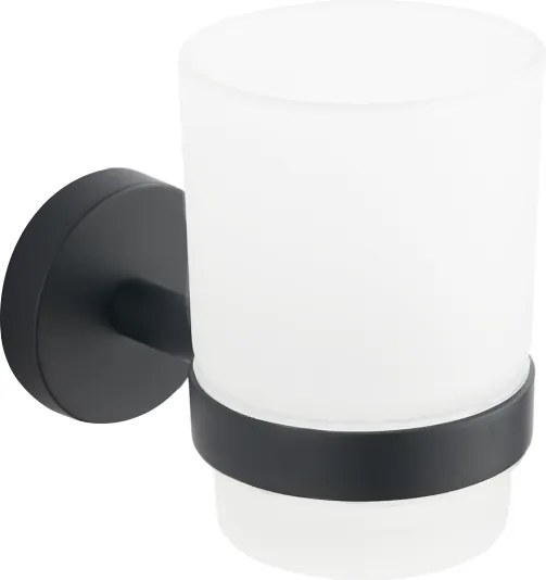 Mexen Loft поставка за четки за зъби, черна - 7012638-70